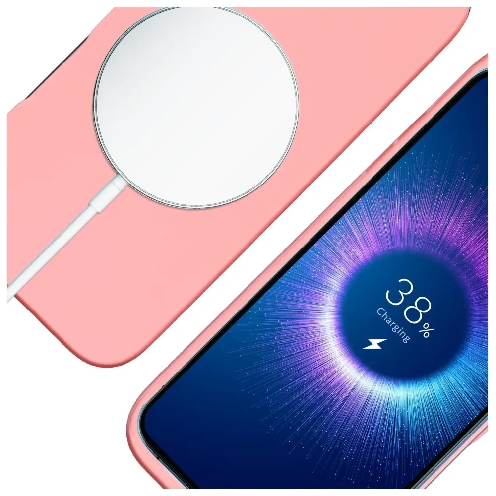 Etui 3MK Hardy MagSilicone do Apple iPhone 16 Plus różowy