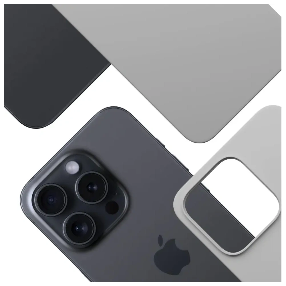 Etui 3MK Hardy MagSilicone do Apple iPhone 16 Pro Max tytanowy