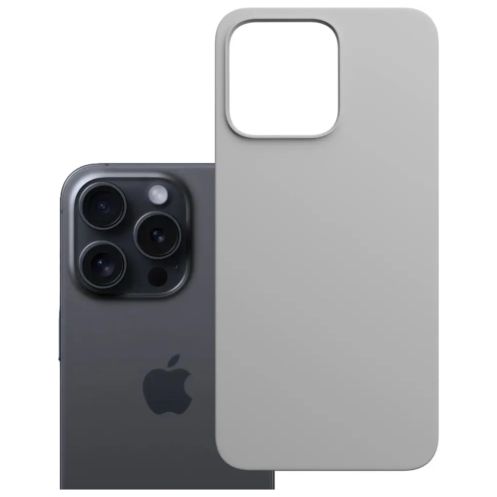 Etui 3MK Hardy MagSilicone do Apple iPhone 16 Pro tytanowy