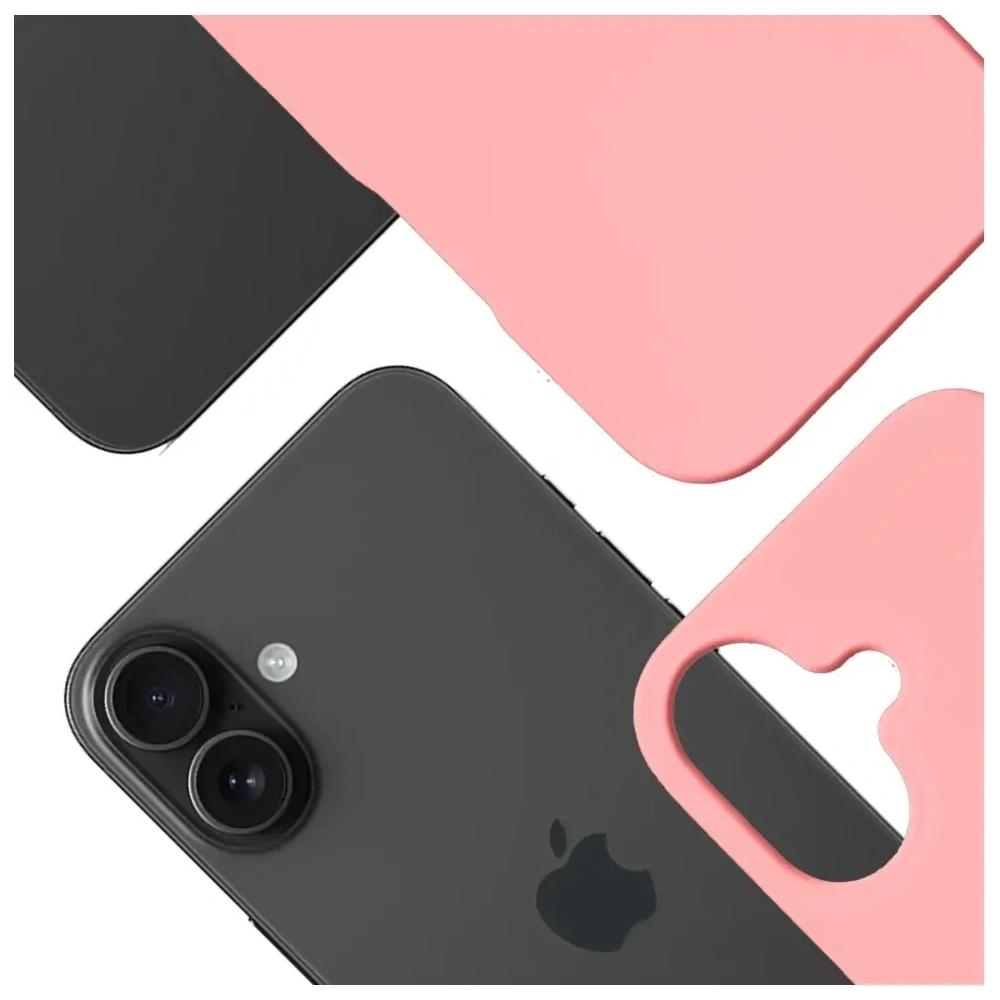 Etui 3MK Hardy MagSilicone do Apple iPhone 16 różowy