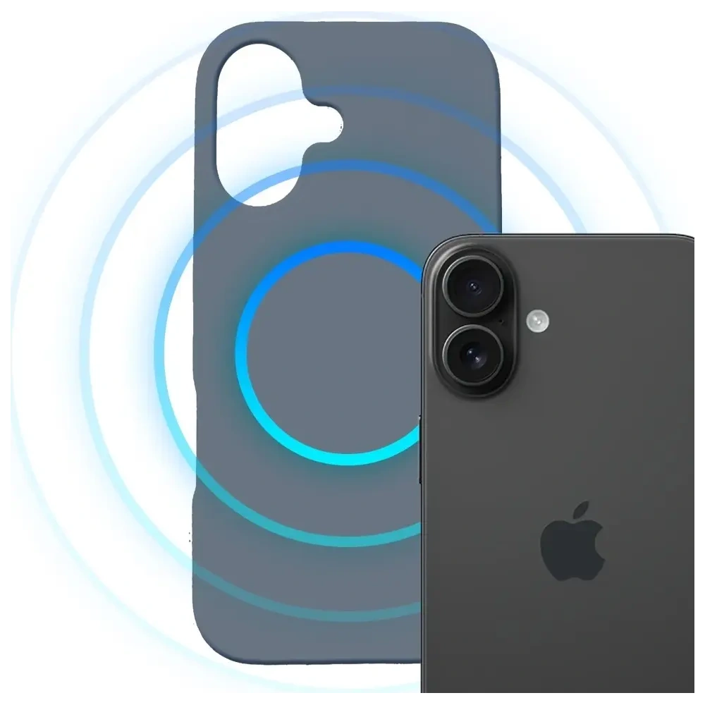 Etui 3MK Hardy MagSilicone do Apple iPhone 16 ultramarine