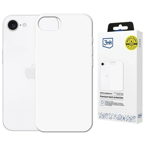 Buy 3MK Hardy MagSilicone Apple iPhone 16e white - 3MK16700 - {ean13} - Home Screen Store Europe