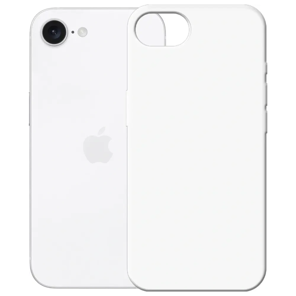 Etui 3MK Hardy MagSilicone do Apple iPhone 16e biały