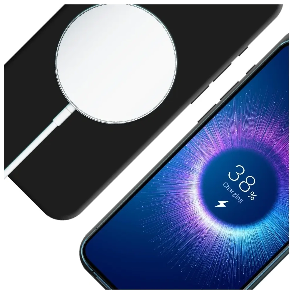 Etui 3MK Hardy MagSilicone do Apple iPhone 16e czarny