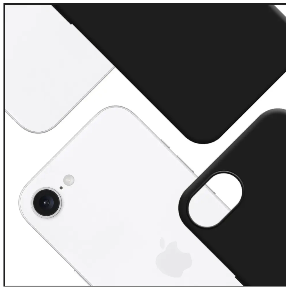 Etui 3MK Hardy MagSilicone do Apple iPhone 16e czarny