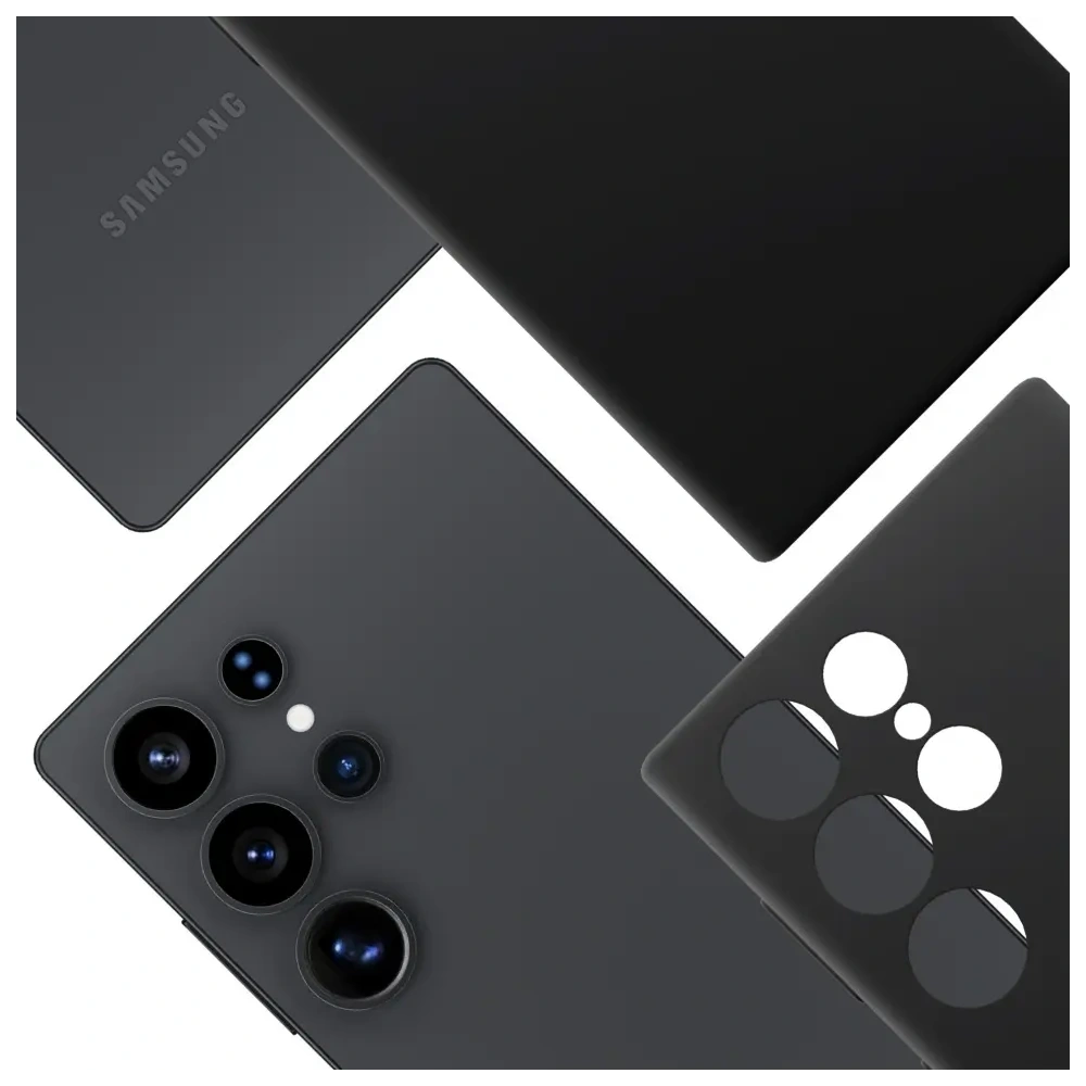 Etui 3MK Hardy MagSilicone do Samsung Galaxy S23 Ultra czarny