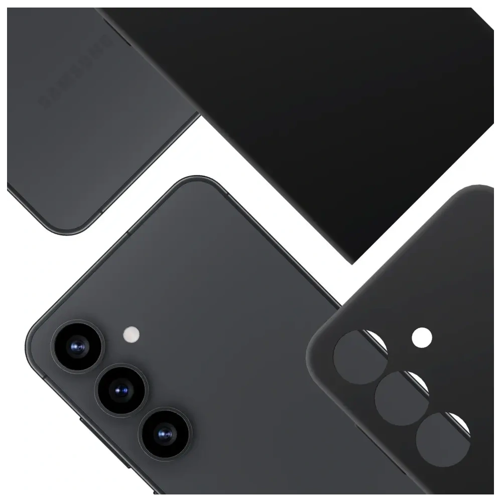 Etui 3MK Hardy MagSilicone do Samsung Galaxy S24 czarny