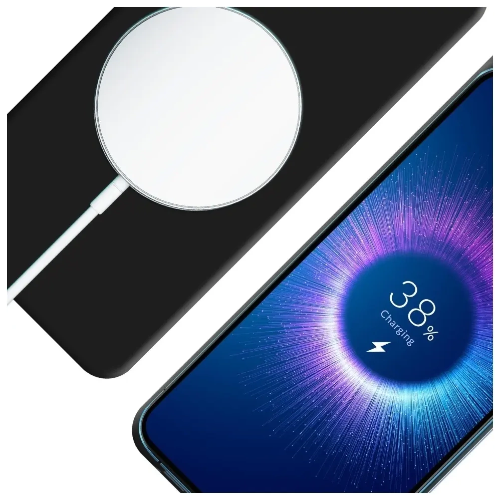 Etui 3MK Hardy MagSilicone do Samsung Galaxy S25+ Plus czarny