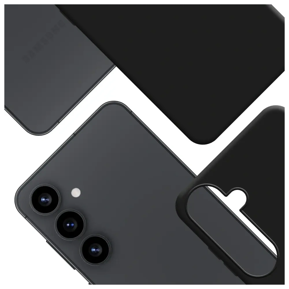 Etui 3MK Hardy MagSilicone do Samsung Galaxy S25+ Plus czarny