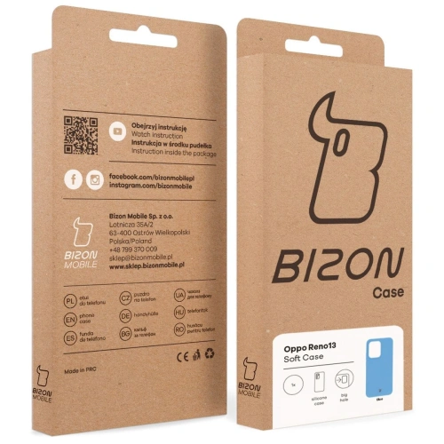 Kup Bizon Soft Case Oppo Reno13 kék - BIZ9687 - {ean13} - Sklep Home Screen
