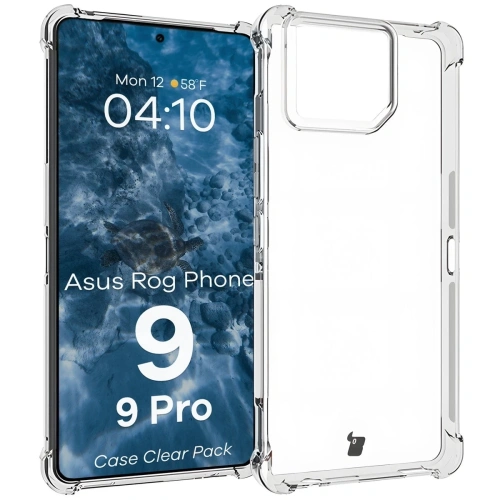 Kup Bizon Case Clear Pack carcasă + 2x folie de protecție pentru ecran Asus ROG Phone 9 / 9 Pro - BIZ9688 - {ean13} - Sklep Home Screen