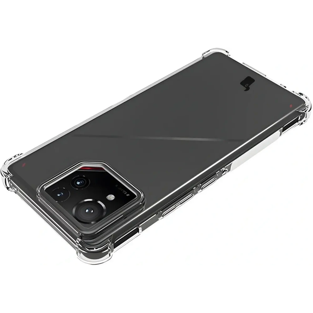 Elastyczne etui + 2x folia na ekran Bizon Case Clear Pack do Asus ROG Phone 9 / 9 Pro