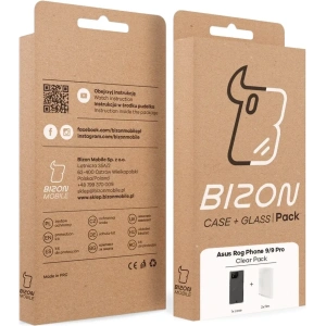Kup Bizon Case Clear Pack Hülle + 2x Bildschirmfolie Asus ROG Phone 9 / 9 Pro - BIZ9688 - {ean13} - Sklep Home Screen
