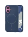 Bizon Soft Case Magnetic Apple iPhone 16 navy blue