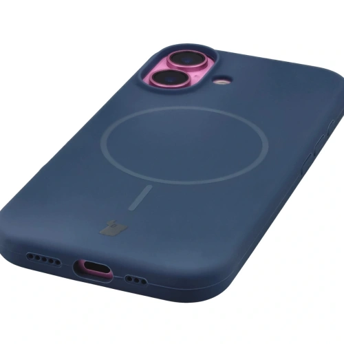 Kup Bizon Soft Case Magnetisch für Apple iPhone 16 navy blau - BIZ9690 - {ean13} - Sklep Home Screen