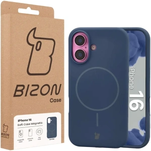 Kup Bizon Soft Case Magnetisch für Apple iPhone 16 navy blau - BIZ9690 - {ean13} - Sklep Home Screen