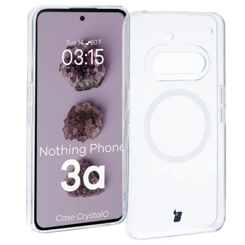 Kup Bizon Case CrystalO Magnetic Nothing Phone (3a) átlátszó - BIZ9691 - {ean13} - Sklep Home Screen