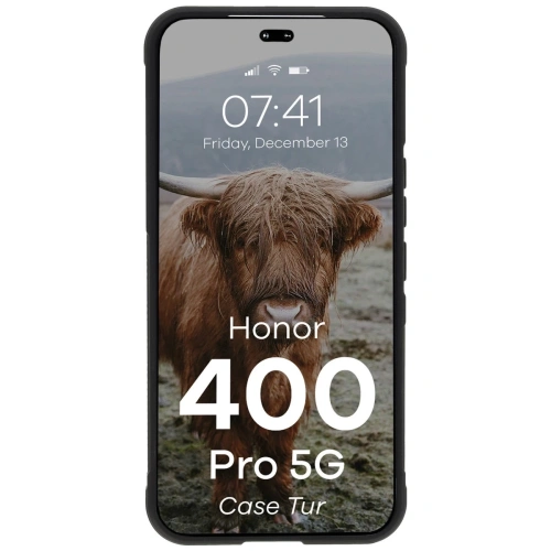 Kup Bizon Case Tur Honor 400 Pro negru - BIZ9692 - {ean13} - Sklep Home Screen