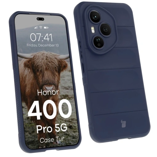 Kup Bizon Case Tur Honor 400 Pro albastru închis - BIZ9693 - {ean13} - Sklep Home Screen