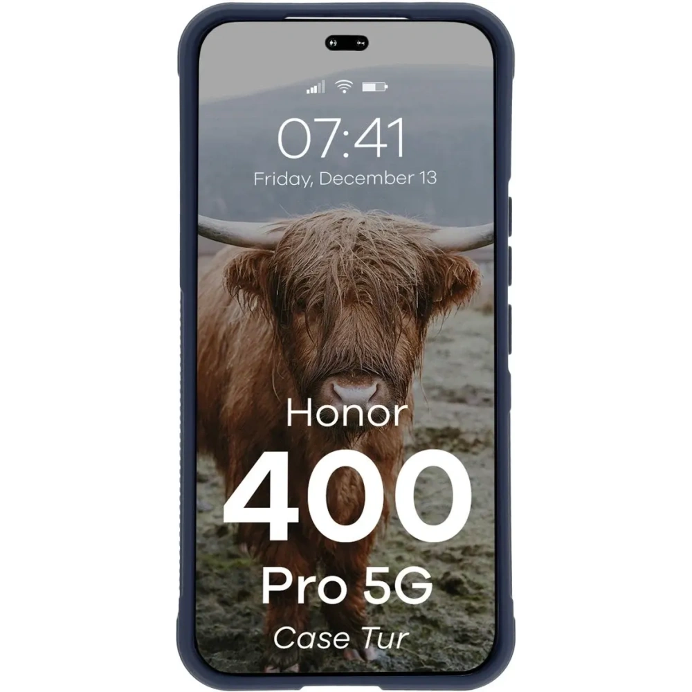 Pancerne etui Bizon Case Tur do Honor 400 Pro granatowe
