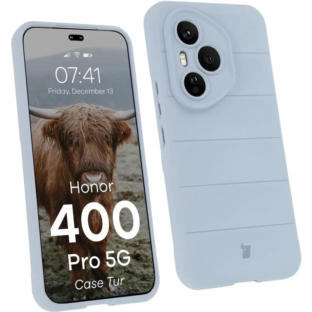 Pancerne etui Bizon Case Tur do Honor 400 Pro jasnoniebieskie
