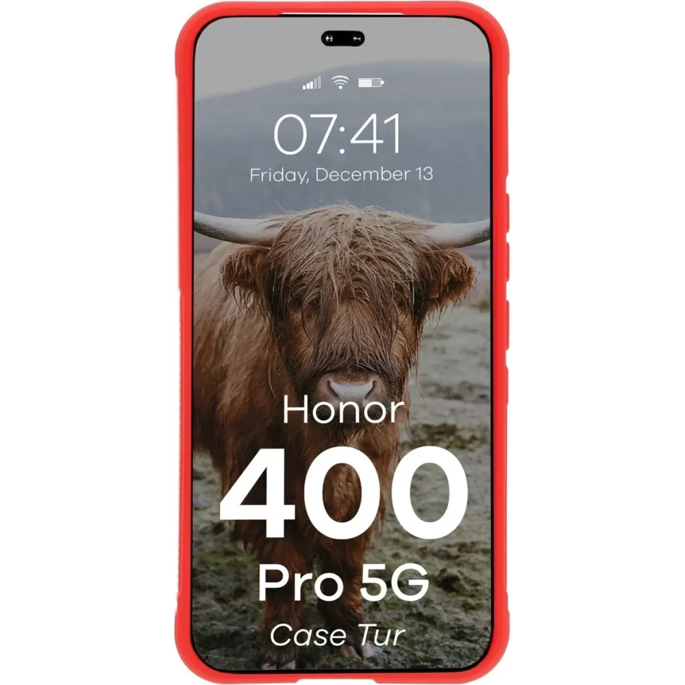 Pancerne etui Bizon Case Tur do Honor 400 Pro czerwone