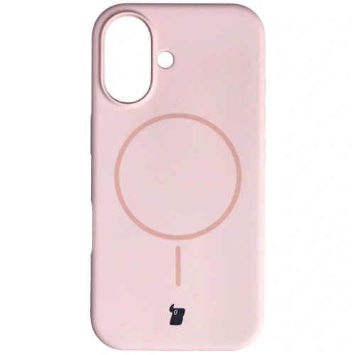Kup Bizon Soft Case Magnetic Apple iPhone 16 hellrosa - BIZ9700 - {ean13} - Sklep Home Screen