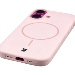 Kup Bizon Soft Case Magnetic Apple iPhone 16 hellrosa - BIZ9700 - {ean13} - Sklep Home Screen