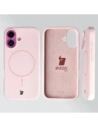 Kup Bizon Soft Case Magnetic Apple iPhone 16 hellrosa - BIZ9700 - {ean13} - Sklep Home Screen