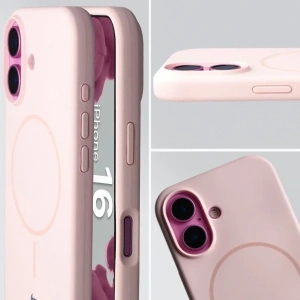 Kup Bizon Soft Case Magnetic Apple iPhone 16 hellrosa - BIZ9700 - {ean13} - Sklep Home Screen