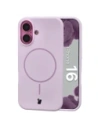 Bizon Soft Case Magnetisch für Apple iPhone 16 helllila