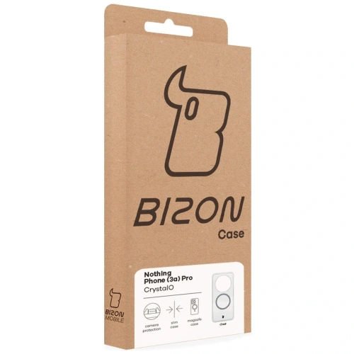 Buy Bizon Case CrystalO Magnetic Nothing Phone (3a) Pro clear - BIZ9702 - {ean13} - Home Screen Store Europe