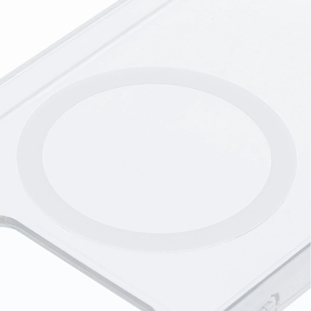 Etui z pierścieniem magnetycznym Bizon Case CrystalO do Realme GT 7 / 7T przezroczyste