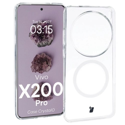 Buy Bizon Case CrystalO Magnetic Vivo X200 Pro clear - BIZ9706 - {ean13} - Home Screen Store Europe