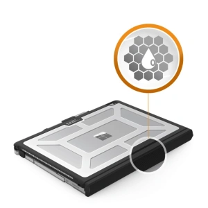 Etui UAG Urban Armor Gear Plasma Microsoft Surface Book 2 és Surface Book Performance Base-szel (átlátszó)