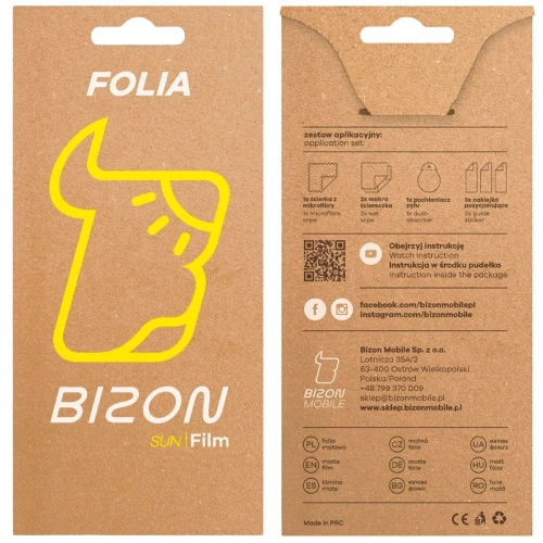 Kup Bizon Üvegfólia Napfény Realme GT 7T [2 CSOMAG] - BIZ9711 - {ean13} - Sklep Home Screen