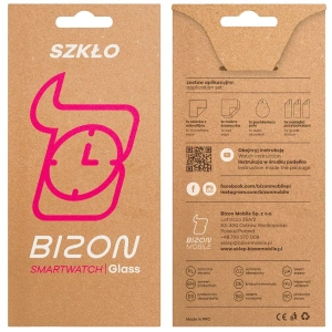 Bizon Glass Watch Edge Hybrid OnePlus Watch 3 fekete