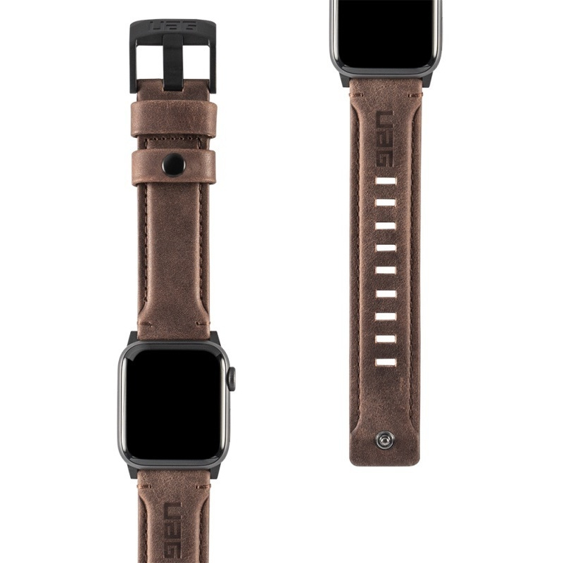 Buy UAG Urban Armor Gear Leather Strap Apple Watch 44mm/42mm (brown) - 812451031881 - UAG206BR - Homescreen.pl