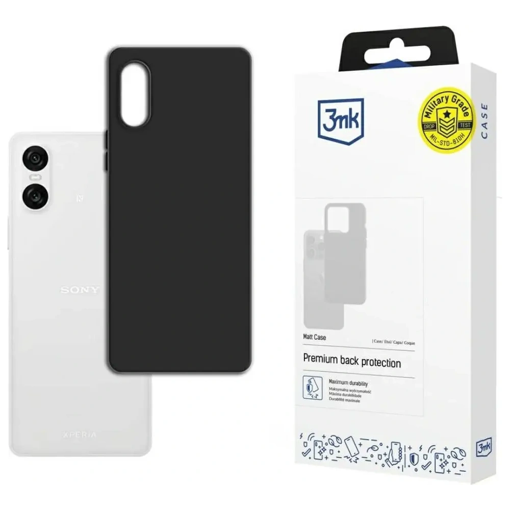 Etui 3MK Matt Case do Sony Xperia 10 VI czarny