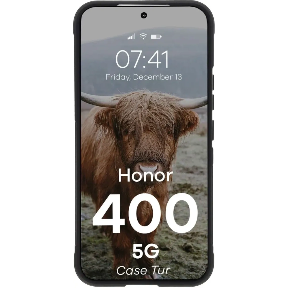 Pancerne etui Bizon Case Tur do Honor 400 5G czarne