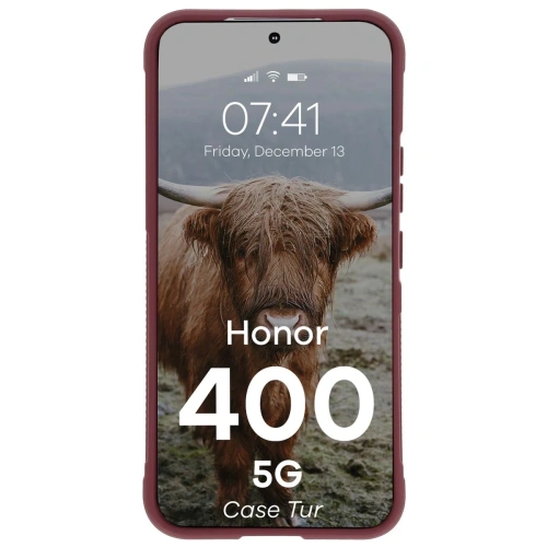 Buy Bizon Case Tur Honor 400 5G burgundy - BIZ9719 - {ean13} - Home Screen Store Europe