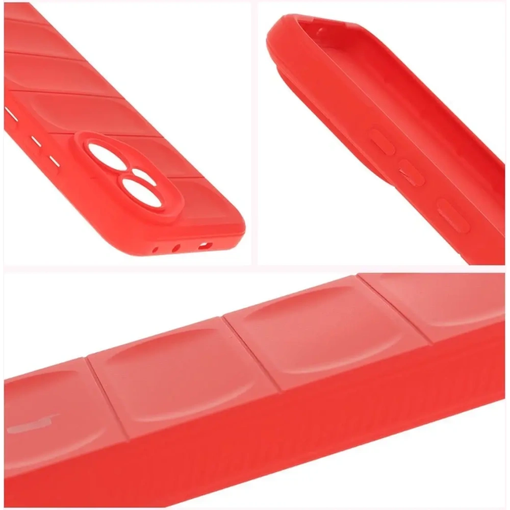 Pancerne etui Bizon Case Tur do Honor 400 5G czerwone