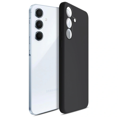 Buy 3MK Silicone Case Samsung Galaxy A55 5G black - 3MK16729 - {ean13} - Home Screen Store Europe