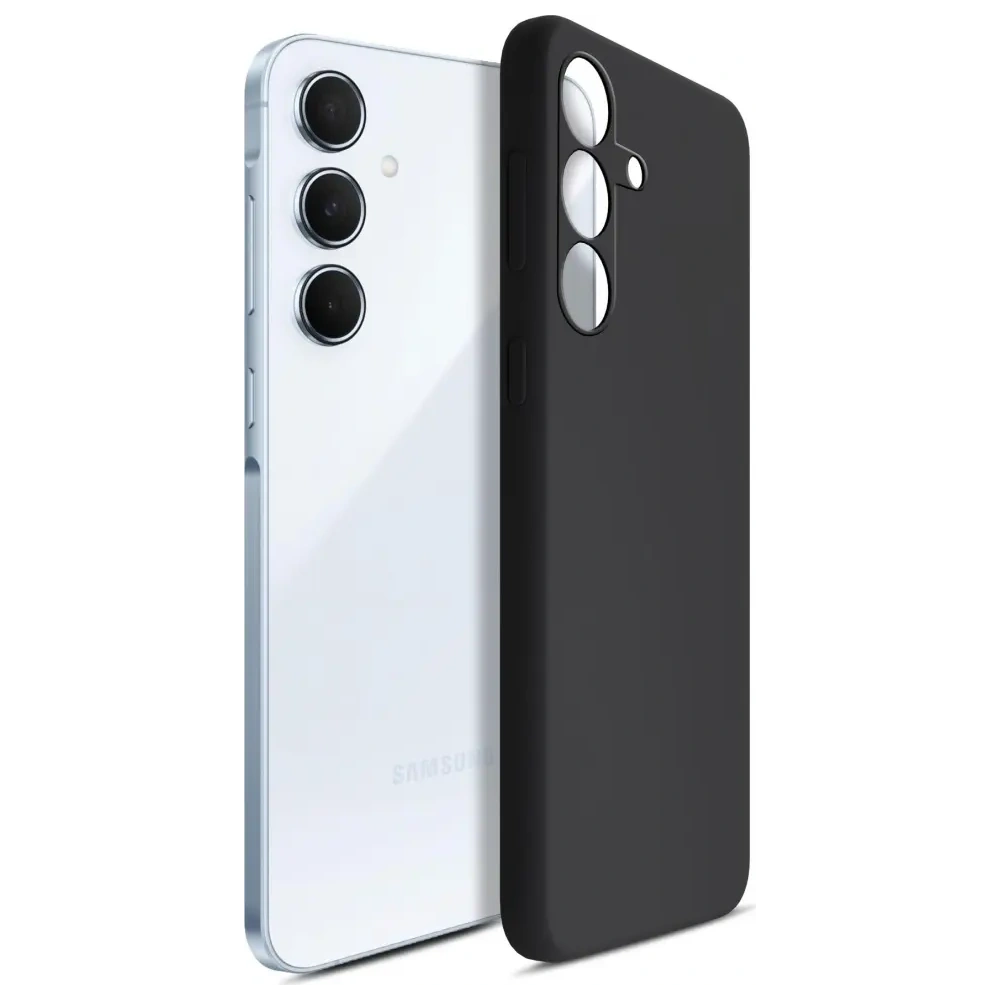 Etui 3MK Silicone Case do Samsung Galaxy A55 5G czarny