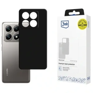 Buy 3MK Silicone Case Xiaomi 14T Pro black - 3MK16730 - {ean13} - Home Screen Store Europe