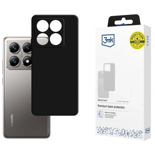 Buy 3MK Silicone Case Xiaomi 14T Pro black - 3MK16730 - {ean13} - Home Screen Store Europe