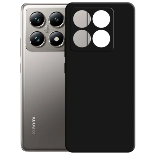 Kup Husa din silicon 3MK pentru Xiaomi 14T Pro neagră - 3MK16730 - {ean13} - Sklep Home Screen
