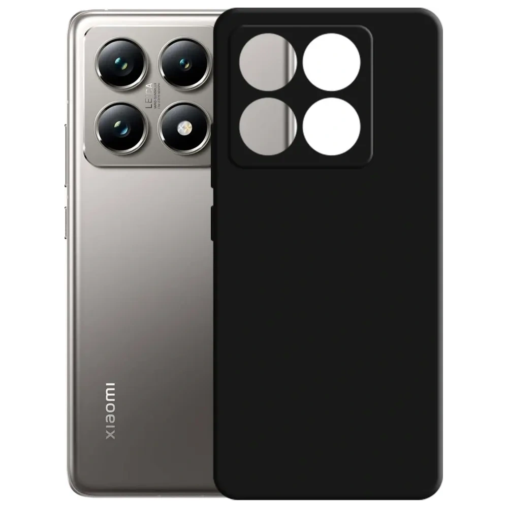 Etui 3MK Silicone Case do Xiaomi 14T Pro czarny