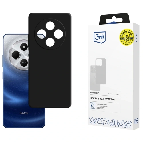 Kup Etui 3MK Silicone Case do Xiaomi Redmi 14C / Redmi A4 5G czarny - 3MK16731 - {ean13} - Sklep Home Screen