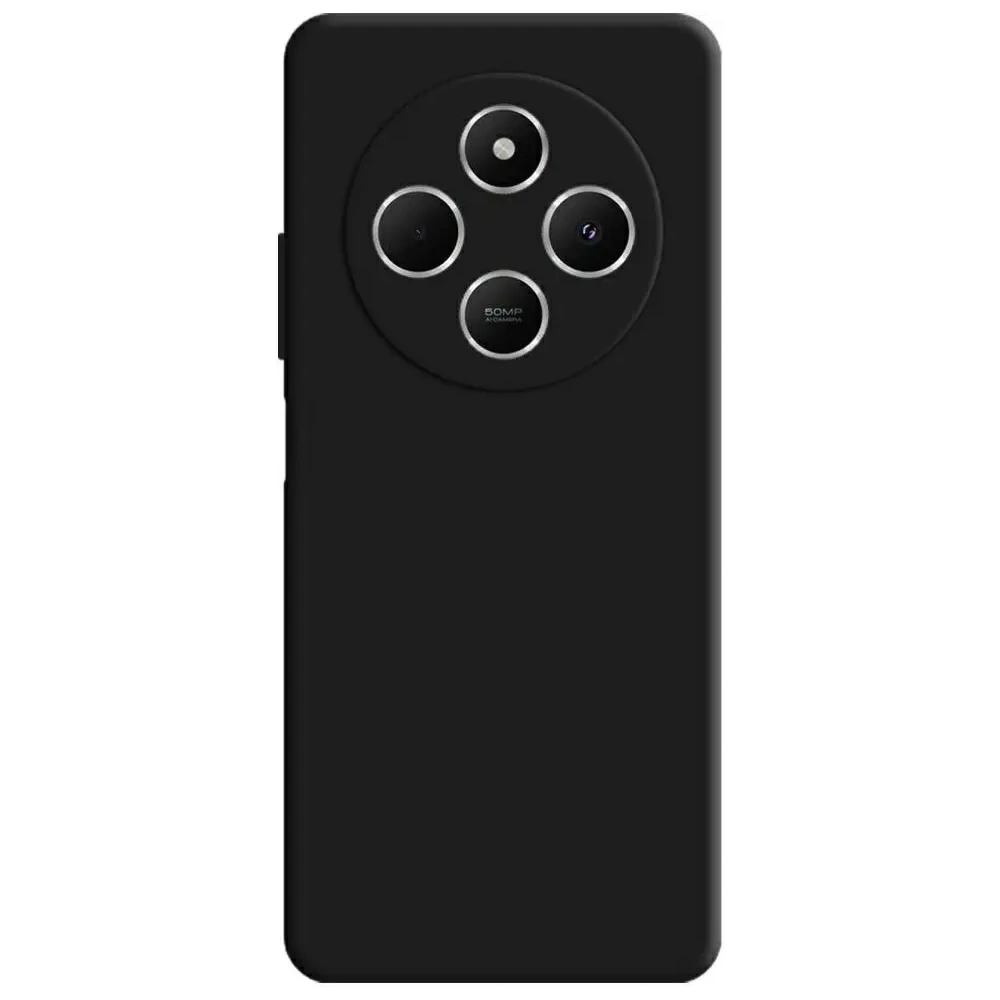 Etui 3MK Silicone Case do Xiaomi Redmi 14C / Redmi A4 5G czarny